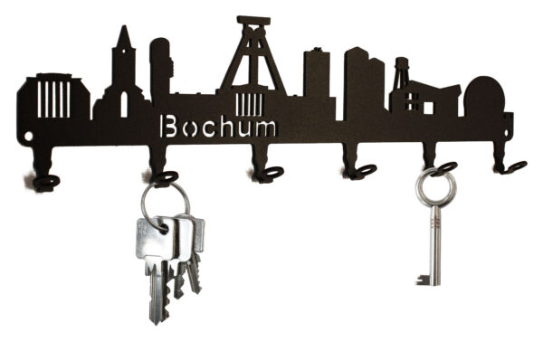 Schlüsselbrett Skyline Bochum