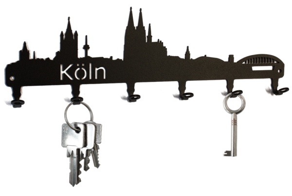 Schlüsselbrett Skyline Köln