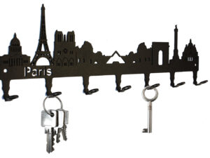 Schlüsselbrett Skyline Paris