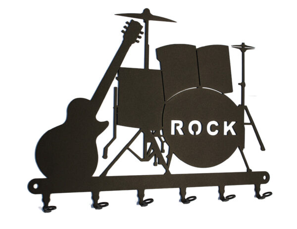 Schlüsselbrett Rock-Band