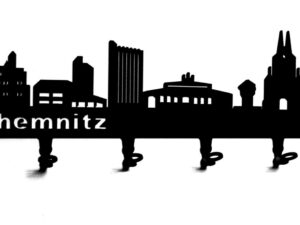 Schlüsselbrett Skyline Chemnitz