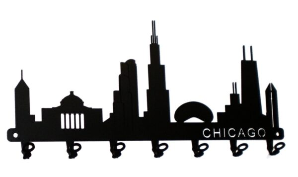 Schlüsselbrett Skyline Chicago