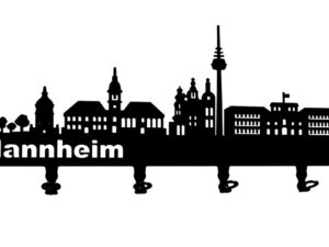 Schlüsselbrett Skyline Mannheim