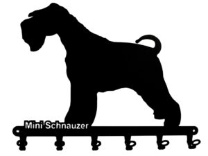 Schlüsselbrett Mini Schnauzer