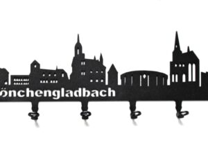 Schlüsselbrett Skyline Mönchengladbach