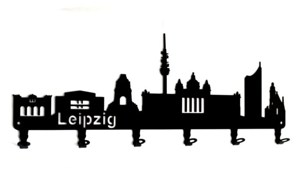 Garderobe Leipzig Skyline