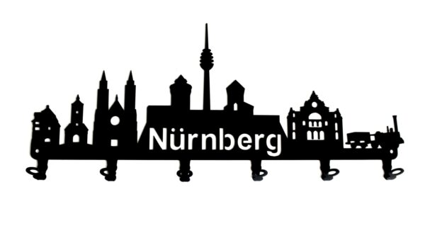 Garderobe Nürnberg Skyline