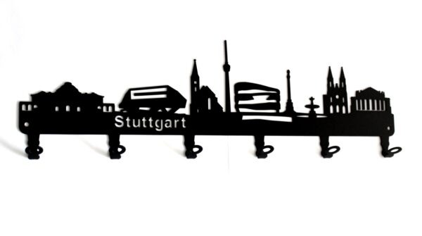 Garderobe Stuttgart Skyline